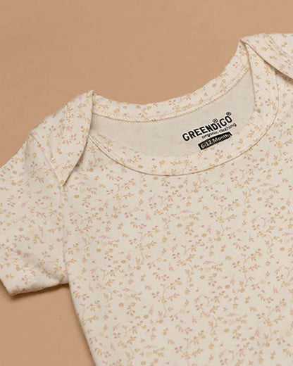 Greendigo White Coord Set-Autumn-100% GOTS Certified Organic Cotton-For Infants