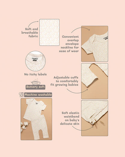 Greendigo White Coord Set-Autumn-100% GOTS Certified Organic Cotton-For Infants