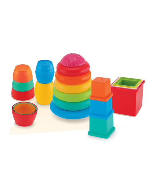 Funskool Giggles Stack N Nest-Shape Sorter & Stacker-Learning & Educational Toys-12M+