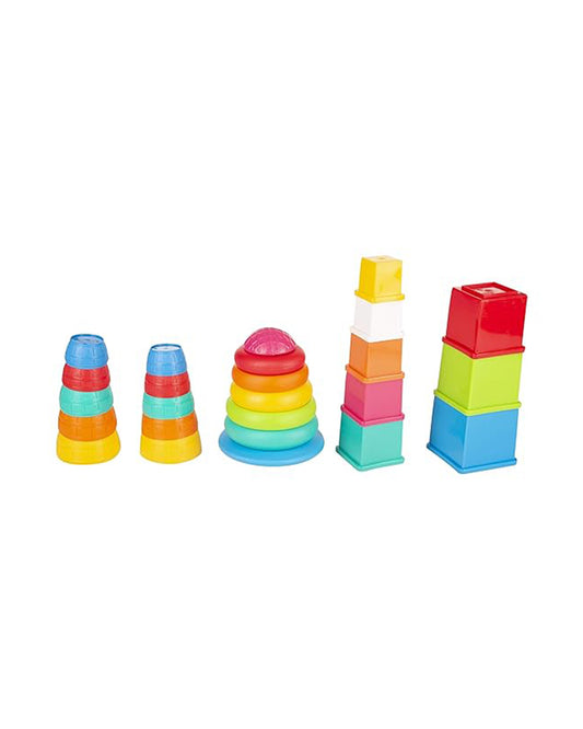 Funskool Giggles Stack N Nest-Shape Sorter & Stacker-Learning & Educational Toys-12M+