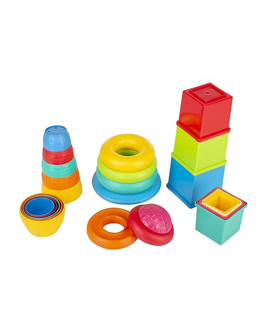 Funskool Giggles Stack N Nest-Shape Sorter & Stacker-Learning & Educational Toys-12M+