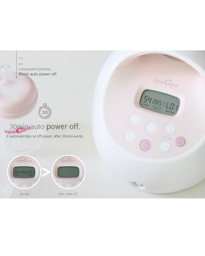 Spectra S2 Plus™ Premier Double Electric Breast Pump-With Hospital Grade Adjustable Suction (270 mmHg)-Versatile Single or Double Pumping-Simulates Natural Suckling-Advance Massage and Expression Modes-Milk Expression Pump