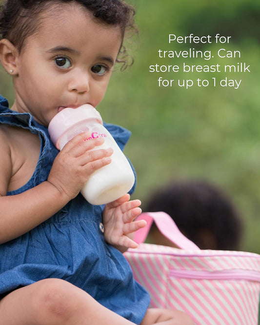 Spectra Cooler Kit-With Insulated Lining-Zipper Closure & Carrying Handle-Holds upto 6 Bottles-Includes Ice Pack & 2 Bottles (160 mL each)