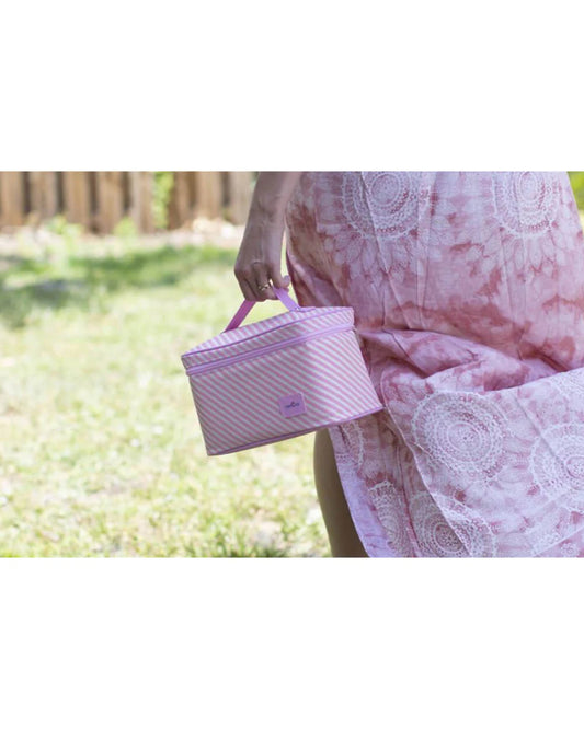 Spectra Cooler Kit-With Insulated Lining-Zipper Closure & Carrying Handle-Holds upto 6 Bottles-Includes Ice Pack & 2 Bottles (160 mL each)