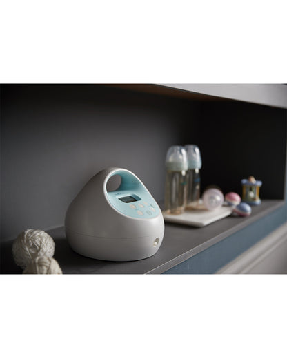 Spectra S1 Plus™ Premier Rechargeable Double Electric Breast Pump-With Hospital Grade Adjustable Suction (270 mmHg)-Versatile Single or Double Pumping-Upto 3 Hours Battery Life-Advance Massage and Expression Modes-Milk Expression Pump