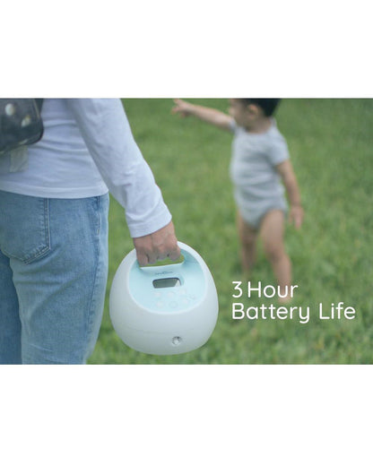 Spectra S1 Plus™ Premier Rechargeable Double Electric Breast Pump-With Hospital Grade Adjustable Suction (270 mmHg)-Versatile Single or Double Pumping-Upto 3 Hours Battery Life-Advance Massage and Expression Modes-Milk Expression Pump