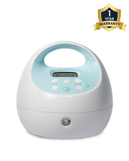Spectra S1 Plus™ Premier Rechargeable Double Electric Breast Pump-With Hospital Grade Adjustable Suction (270 mmHg)-Versatile Single or Double Pumping-Upto 3 Hours Battery Life-Advance Massage and Expression Modes-Milk Expression Pump