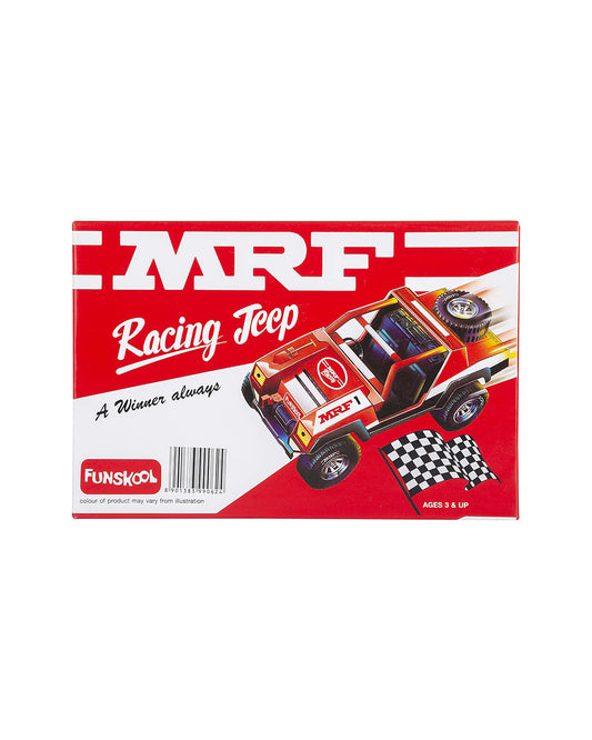 Funskool Giggles MRF Racing Vehicle Toy-Red-9M+