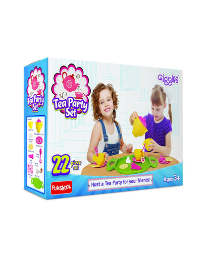 Funskool Giggles Tea Party Set-Pretend & Play Toy-24M+