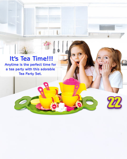 Funskool Giggles Tea Party Set-Pretend & Play Toy-24M+