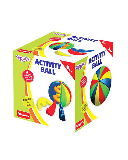 Funskool Giggles Activity Ball-Shape Sorter & Stacker-Learning & Educational Toys-12M+