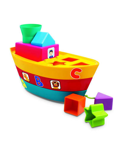 Funskool Giggles Stacking Boat Vehicle Toy-9M+