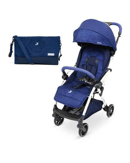 Leclerc Hexagon Ligthweight Baby Stroller & Diaper Bag-Air Cabin Friendly-Flat Reclining Seat-One Touch Fold-Includes Travel Bag-2 Years Warranty-for 6M to 5Y (Upto 22Kg)-Monte Carlo