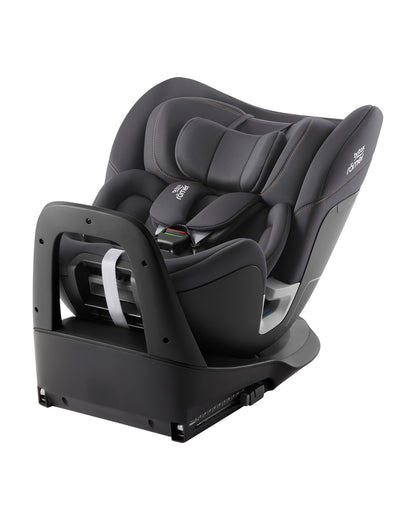 Britax SWIVEL Baby Car Seat-Convertible (Front Rear Facing)-6 Positions Recline-360 Degrees Rotation-Deep Side Wings for Maximum Protection-1 Year