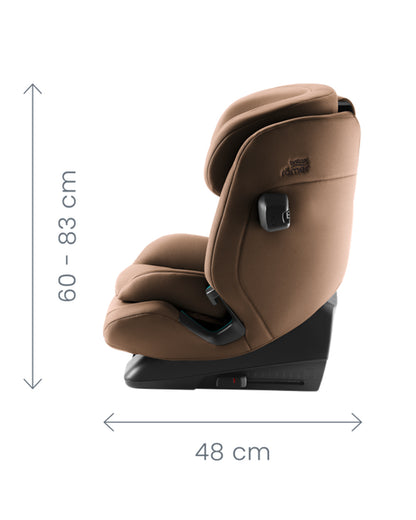 Britax ADVANSAFIX PRO Baby Car Seat-Front Facing-Advanced Side Impact Protection-Extra Safe 5 Point Harness-1 Year Warranty-For 1.5 to 12Y-Space Black