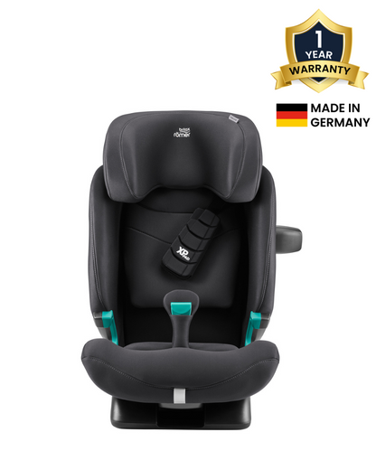 Britax ADVANSAFIX PRO Baby Car Seat-Front Facing-Advanced Side Impact Protection-Extra Safe 5 Point Harness-1 Year Warranty-For 1.5 to 12Y-Midnight Grey
