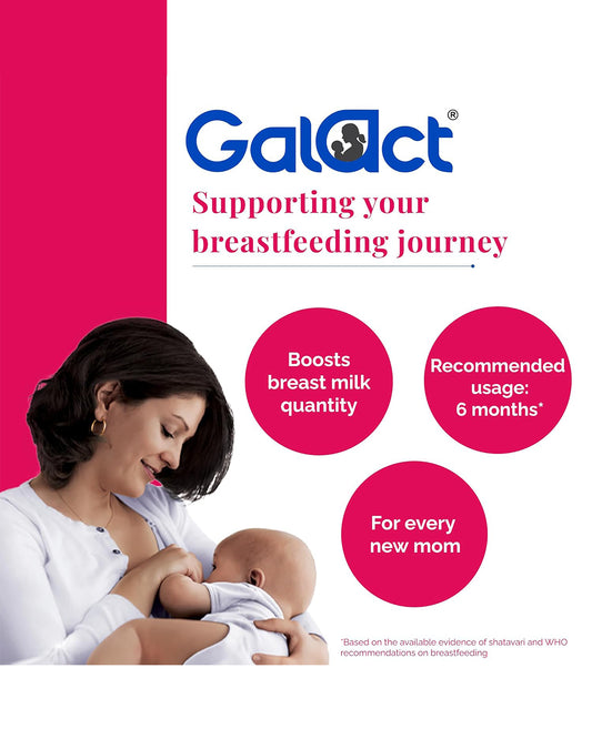 Galact-Emcure Lactation Granules-Elaichi Flavour-Boosts Milk Quantity-Improves Immunity-For Breastfeeding Mothers-Pack of 1