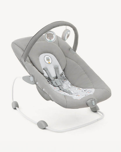 Joie Wish Lightweight Baby Bouncer-3 Positions Recline-Cocoon Shaped Seat-With Fabric Covered Toy Bar-Battery Operated-2 Years Warranty-For Infants-For 0 to 6M (Upto 9 Kg)-Portrait