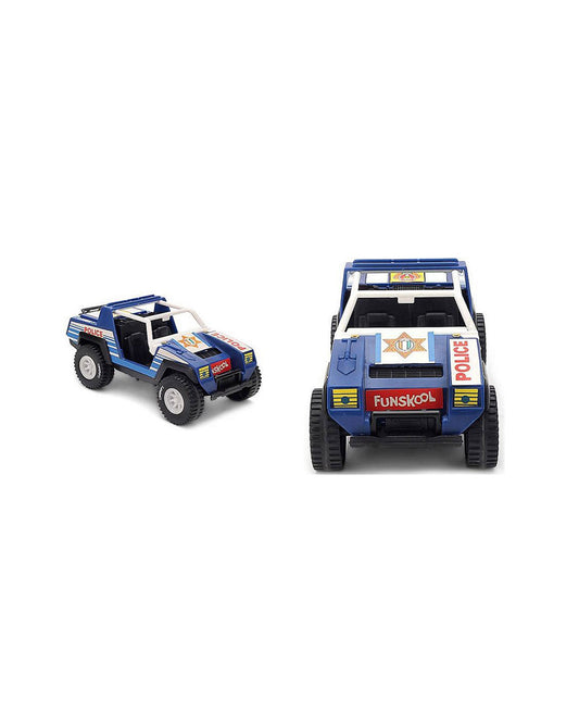 Funskool Giggles Police Jeep Vehicle Toy-Blue-9M+