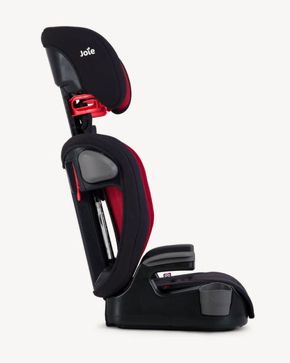 Joie Elevate Baby Car Seat-Forward Facing-10 Positions Adjustable Headrest-With Ventilated Mesh Sides & Integrated Cup Holder-2 Years Warranty-For 1 to 12Y (From 9 to 36 Kg)-Cherry