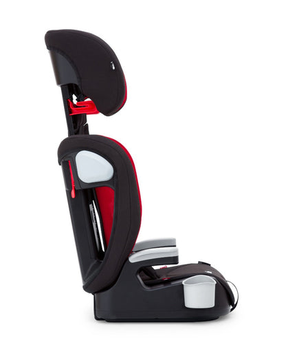 Joie Elevate Baby Car Seat-Forward Facing-10 Positions Adjustable Headrest-With Ventilated Mesh Sides & Integrated Cup Holder-2 Years Warranty-For 1 to 12Y (From 9 to 36 Kg)-Cherry