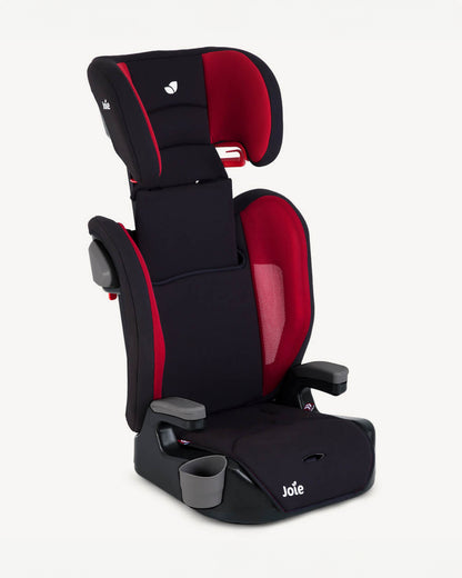 Joie Elevate Baby Car Seat-Forward Facing-10 Positions Adjustable Headrest-With Ventilated Mesh Sides & Integrated Cup Holder-2 Years Warranty-For 1 to 12Y (From 9 to 36 Kg)-Cherry