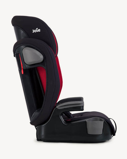 Joie Elevate Baby Car Seat-Forward Facing-10 Positions Adjustable Headrest-With Ventilated Mesh Sides & Integrated Cup Holder-2 Years Warranty-For 1 to 12Y (From 9 to 36 Kg)-Cherry