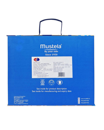 Mustela Gentle Beginning Newborn Gift Set-Pack of 4-Bathing Set For Baby Shower