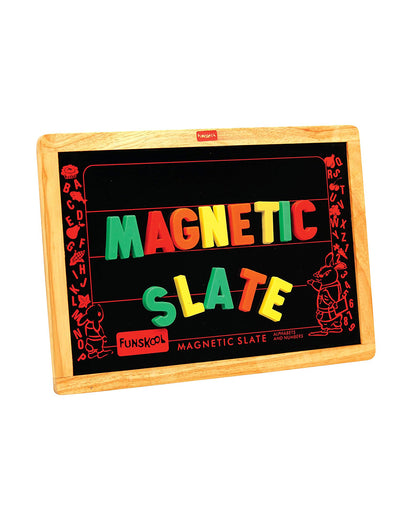 Funskool Giggles Wooden Magnetic Slate-Art & Craft Kit-18M+