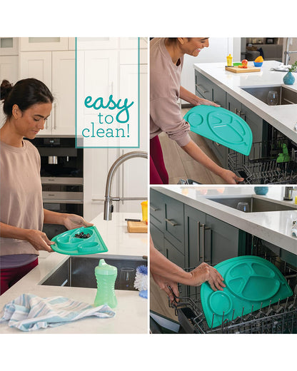 Infantino Grow-With-Me-4-in-1-Convertible Baby High Chair-With Easy To Clean Meal Mat-Removable Child Tray-Reclines For Infant Feeding-For 6 to 36M-Fox