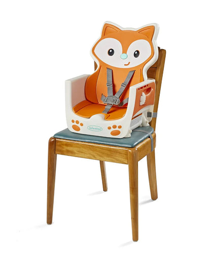 Infantino Grow-With-Me-4-in-1-Convertible Baby High Chair-With Easy To Clean Meal Mat-Removable Child Tray-Reclines For Infant Feeding-For 6 to 36M-Fox