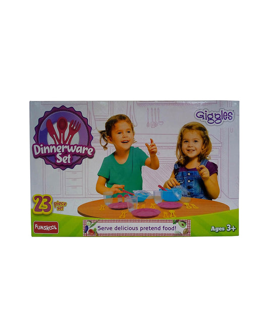 Funskool Giggles Dinnerware Party Set-Pretend & Play Toy-24M+