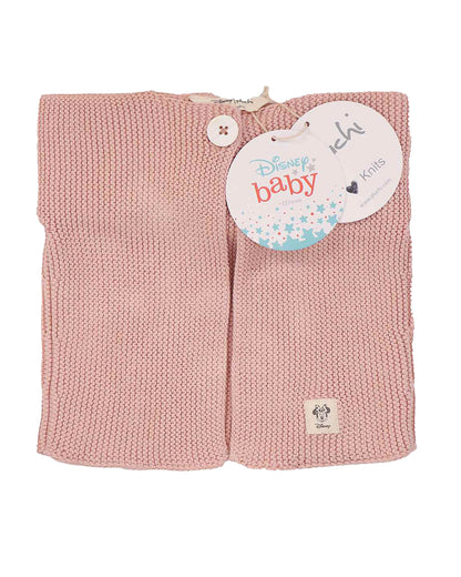 Pluchi Peach Pink Winter Wear Cardigan-100% Cotton Knit-Solid-For Infants