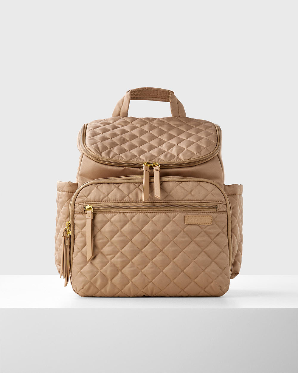 Quilted backpack diaper bag sale