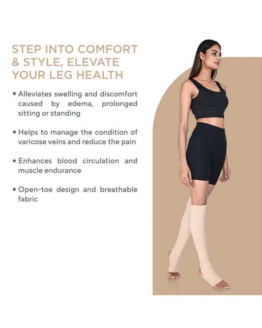 Fovera Compression Stockings-Improves Blood Circulation & Relieves Swelling & Leg Pain-During & After Pregnancy