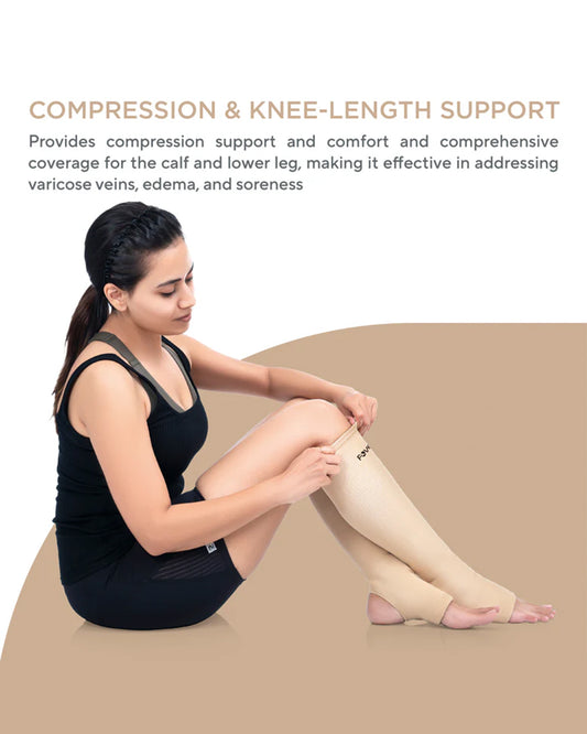 Fovera Compression Stockings-Improves Blood Circulation & Relieves Swelling & Leg Pain-During & After Pregnancy