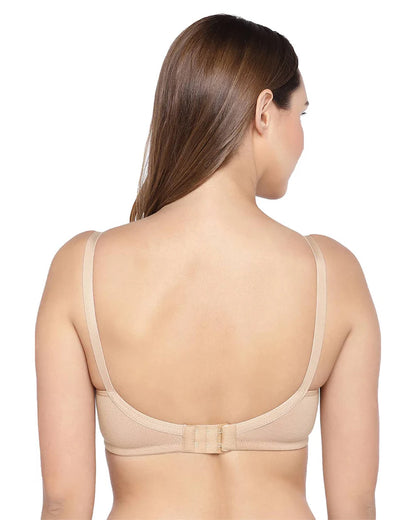 Inner Sense Organic Cotton Feeding Bras Combo Set-Skin-Wire Free & Non Padded-Pack of 2