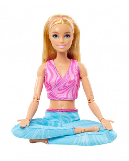 Barbie Made to Move Fashion Doll with Bendable Joints Pink & Blue-Promotes Role Play-Doll & Doll Houses-36M+