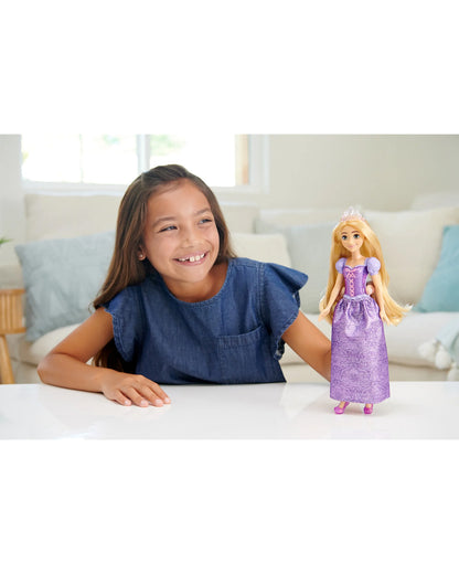 Disney Princess Dolls, Rapunzel Posable Fashion Doll-Includes Sparkling Clothing and Accessories-Promotes Role Play-Doll Doll Houses-36M+