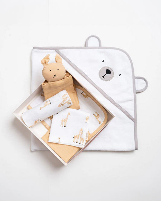 Aariro Newborn Essentials Gift Set For Baby Shower-Pack of 6-Stand Tall