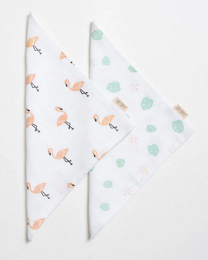 Aariro Newborn Essentials Gift Set For Baby Shower-Pack of 6-Tropical Flamingo