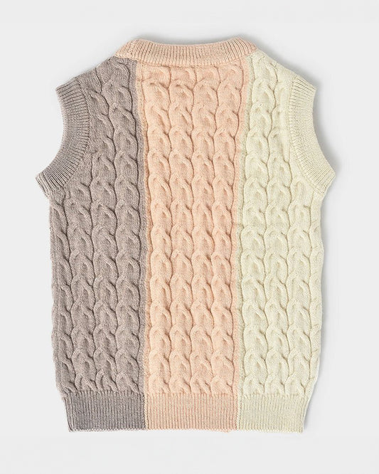 Mi Arcus Multicolor Winter Wear Sweater-Woollen-Solid-For Infants