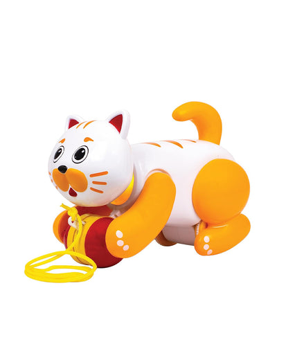 Funskool Giggles My Pet Billy-Wobbling Tail-Encourages Walking-Non Toxic-Push & Pull Toy-9M+