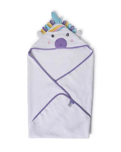 Mi Arcus Hooded Baby Bath Towel-100% Cotton-Unicorn