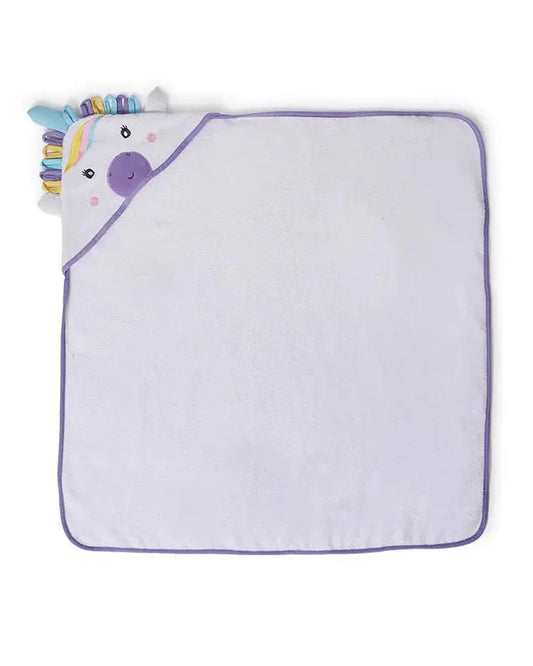 Mi Arcus Hooded Baby Bath Towel-100% Cotton-Unicorn