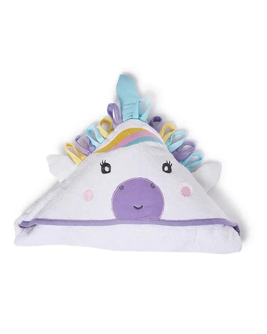 Mi Arcus Hooded Baby Bath Towel-100% Cotton-Unicorn