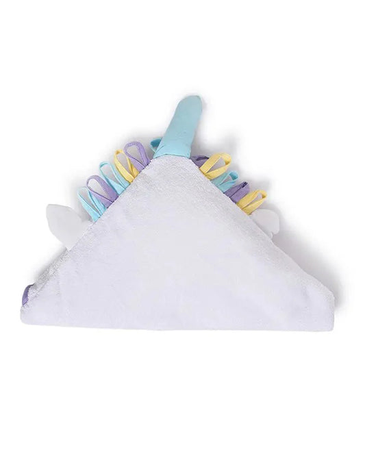 Mi Arcus Hooded Baby Bath Towel-100% Cotton-Unicorn