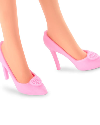 Barbie The Movie Collectible Doll-Wearing Pink Gingham Dress-Promotes Role Play-Doll & Doll Houses-36M+