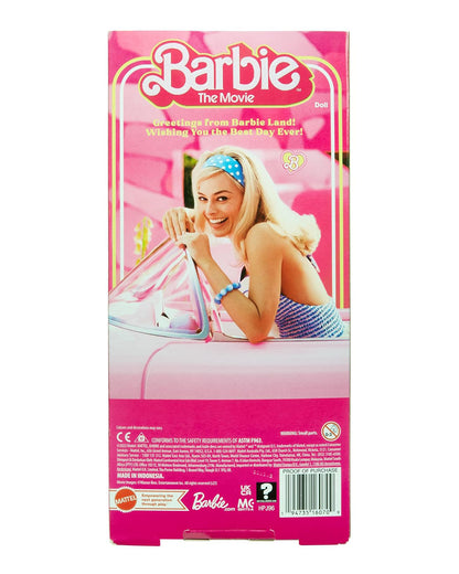 Barbie The Movie Collectible Doll-Wearing Pink Gingham Dress-Promotes Role Play-Doll & Doll Houses-36M+