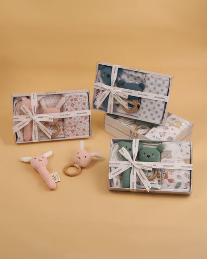 Abracadabra Baby Shower Essential Gift Set-Transport-Pack of 7-For Newborn